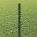 vidaXL Valla hexagonal con poste 25 x 0,5 m Acero recubierto de PVC