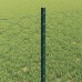 vidaXL Valla hexagonal con poste 50 x 0,6 m Acero recubierto de PVC