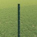 vidaXL Valla hexagonal con poste 100 x 0,8 m Acero recubierto de PVC
