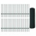 vidaXL Valla hexagonal con poste 100 x 0,8 m Acero recubierto de PVC