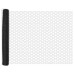 vidaXL Valla hexagonal con poste 10 x 1,2 m Acero recubierto de PVC