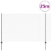 vidaXL Valla hexagonal con poste 25 x 1,6 m Acero recubierto de PVC