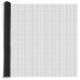 vidaXL Valla hexagonal con poste 25 x 1,6 m Acero recubierto de PVC