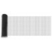 vidaXL Valla hexagonal con poste 100 x 0,8 m Acero recubierto de PVC