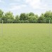 vidaXL Valla hexagonal con poste 25 x 0,8 m Acero Galvanizado Plateado