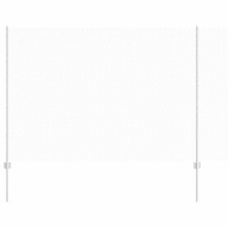 vidaXL Valla hexagonal con poste 50 x 1,6 m Acero Galvanizado Plateado