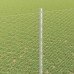 vidaXL Valla hexagonal con poste 50 x 1,6 m Acero Galvanizado Plateado