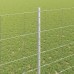 vidaXL Valla salvaje exterior con postes 50 x 1,4 m Acero Galvanizado