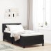 vidaXL Cama tipo Box Spring con cabecera Negro 200 x 100 cm Terciopelo