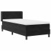 vidaXL Cama tipo Box Spring con cabecera Negro 200 x 100 cm Terciopelo