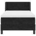 vidaXL Cama tipo Box Spring con cabecera Negro 200 x 100 cm Terciopelo