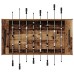 vidaXL Mesa de Futbolín Madera vieja 146,5 x 74 x 85 cm