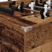 vidaXL Mesa de Futbolín Madera vieja 146,5 x 74 x 85 cm