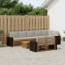 vidaXL Juegos de sofás Madera de Acacia Sólida