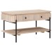 vidaXL Mesa de Café Hecha a Mano Blanco 85 x 45 x 50 cm