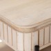vidaXL Mesa de Café Hecha a Mano Blanco 85 x 45 x 50 cm