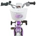vidaXL Bicicleta Infantil 14 Pulgadas para niños de 3 a 5 años Morado