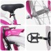 vidaXL Bicicleta Infantil 18 Pulgadas para 5-7 años Rosa Oscuro