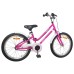 vidaXL Bicicleta Infantil 24 Pulgadas para 8-12 años Rosa