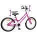 vidaXL Bicicleta Infantil 24 Pulgadas para 8-12 años Rosa