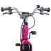 vidaXL Bicicleta Infantil 20 Pulgadas para 6-11 años Negro Rosa