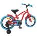vidaXL Bicicleta Infantil 16 Pulgadas para niños de 4 a 6 años Rojo