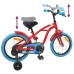 vidaXL Bicicleta Infantil 16 Pulgadas para niños de 4 a 6 años Rojo