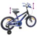 vidaXL Bicicleta Infantil 16 Pulgadas para niños de 4 a 6 años