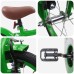 vidaXL Bicicleta Infantil 14 Pulgadas para niños de 3 a 5 años Verde
