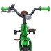vidaXL Bicicleta Infantil 16 Pulgadas para niños de 4 a 6 años Verde