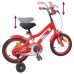 vidaXL Bicicleta Infantil 16 Pulgadas para niños de 4 a 6 años Rojo