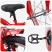 vidaXL Bicicleta Infantil 18 Pulgadas para 5-7 años Rojo