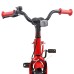vidaXL Bicicleta Infantil 18 Pulgadas para 5-7 años Rojo
