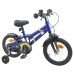 vidaXL Bicicleta Infantil 16 Pulgadas para niños de 4 a 6 años Azul y