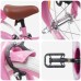 vidaXL Bicicleta Infantil 12 Pulgadas para 2-4 años Rosa claro