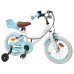 vidaXL Bicicleta Infantil 12 Pulgadas para 2-4 años Blanco