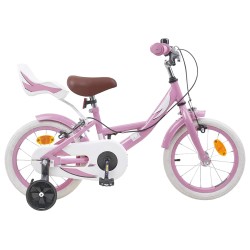 vidaXL Bicicleta Infantil 16 Pulgadas para niños de 4 a 6 años