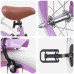 vidaXL Bicicleta Infantil 16 Pulgadas para niños de 4 a 6 años Morado