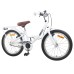 vidaXL Bicicleta Infantil 20 Pulgadas para 6-11 años Blanco