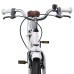 vidaXL Bicicleta Infantil 20 Pulgadas para 6-11 años Blanco
