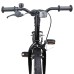 vidaXL Bicicleta Infantil 18 Pulgadas para 5-7 años Negro
