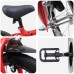 vidaXL Bicicleta Infantil 12 Pulgadas para 2-4 años Rojo