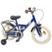 vidaXL Bicicleta Infantil 12 Pulgadas para 2-4 años Azul Oscuro