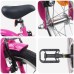 vidaXL Bicicleta Infantil 12 Pulgadas para 2-4 años Rosa Oscuro