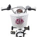vidaXL Bicicleta Infantil 12 Pulgadas para 2-4 años Blanco