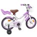 vidaXL Bicicleta Infantil 12 Pulgadas para 2-4 años Morado