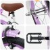 vidaXL Bicicleta Infantil 12 Pulgadas para 2-4 años Morado
