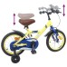 vidaXL Bicicleta Infantil 12 Pulgadas para 2-4 años Amarillo