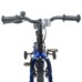 vidaXL Bicicleta Infantil 12 Pulgadas para 2-4 años Negro