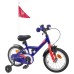 vidaXL Bicicleta Infantil 12 Pulgadas para 2-4 años Azul Oscuro